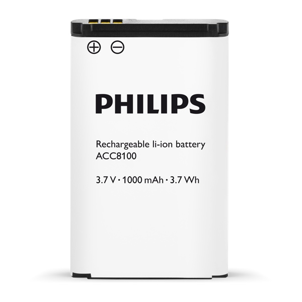Philips ACC8100 Rechargable Battery
