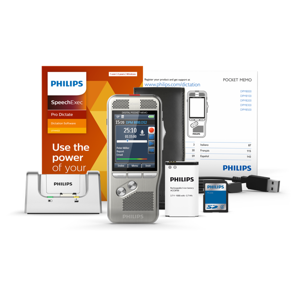Philips DPM8000 Professional Digital Voice Recorder