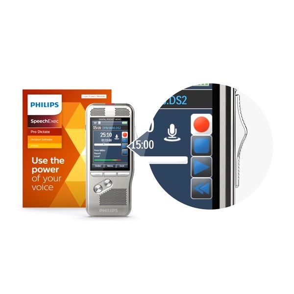 Philips DPM8000 Professional Digital Voice Recorder